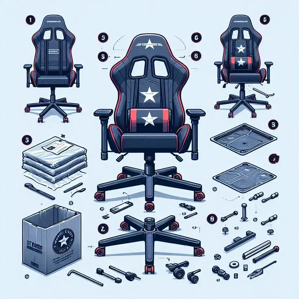 Bagaimana cara merakit kursi gaming?